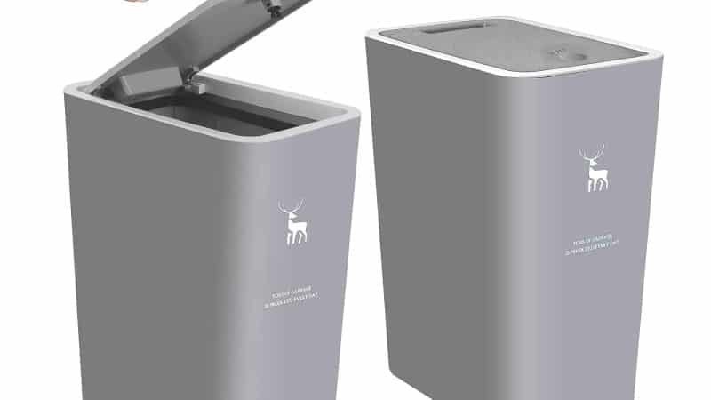 XPIY Trash Can with Lid: The Perfect Solution for a Clean and Odor-Free Environment