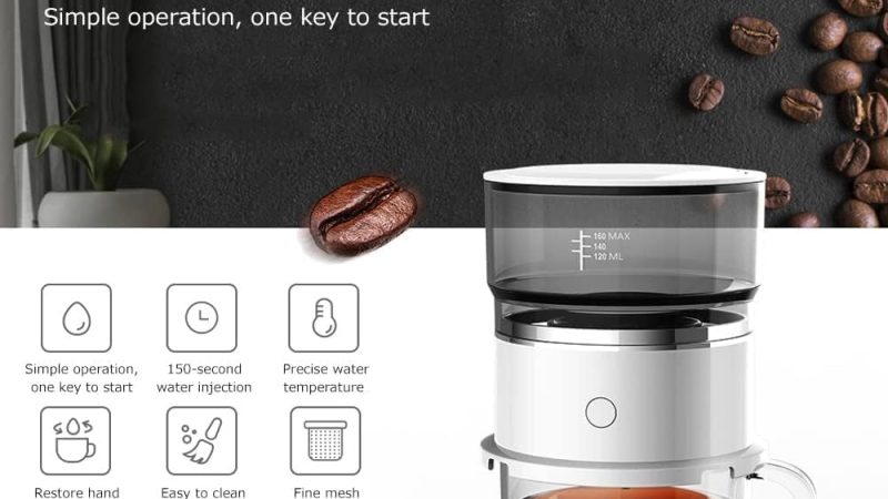 VERENIX Smart Automatic Coffee Machine: The Perfect Portable Coffee Maker