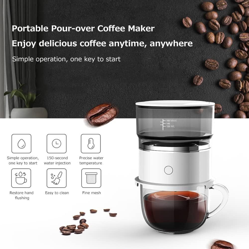 VERENIX Smart Automatic Coffee Machine: The Perfect Portable Coffee Maker