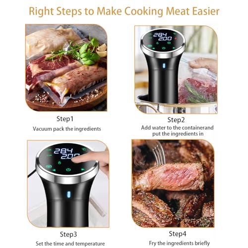 Enhance Your Culinary Skills with the OVYYTH 1100W Precision Sous Vide Cooker